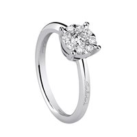 Anello Salvini Donna in Oro bianco Diamante 20041180 - 20041180-15